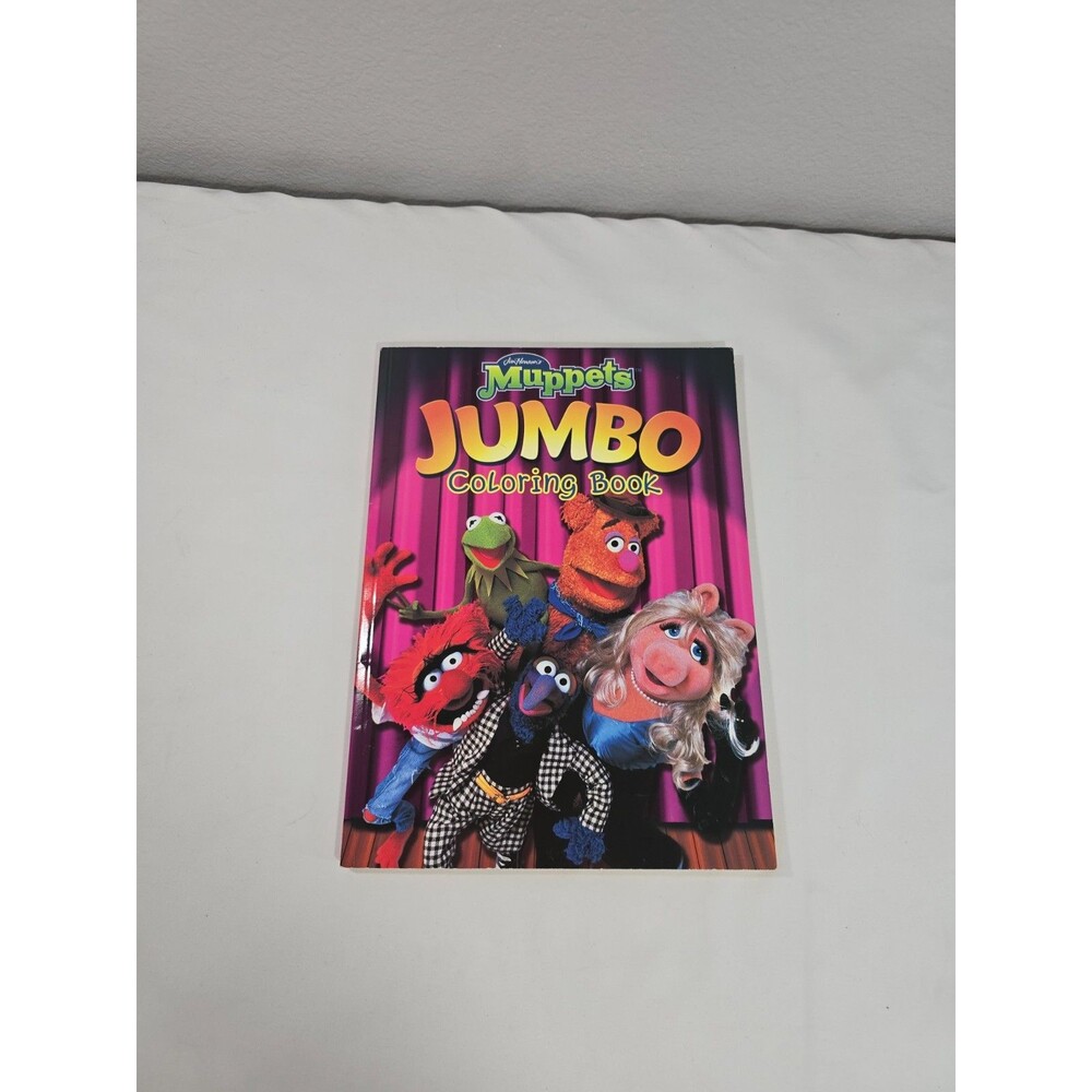 Vintage 2002 Jim Henson's Muppets Jumbo Coloring Book Unused